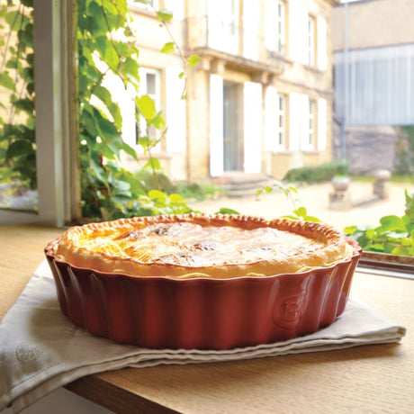 Beef, Leek Fondue and Potato Pie with Mustard Sauce