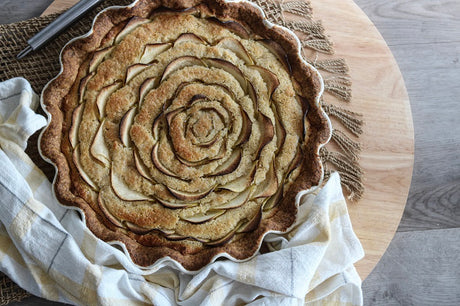 Apple and Almond Frangipane Tart