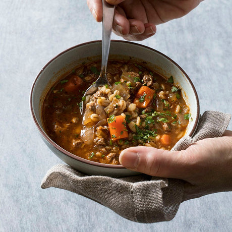 Beef and Barley Soup in the Instant Pot