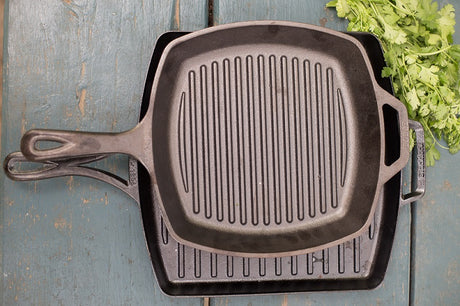 Lodge Cast Iron Grill Pan Comparison: Classic VS Blacklock