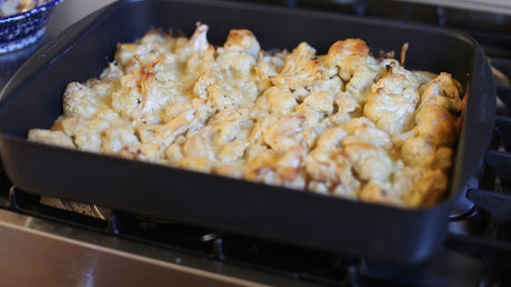 The Ultimate Roast Cauliflower Recipe with the Scanpan Evolution Roaster