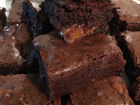 Donna Hay's Salted Caramel Brownies - Yum!