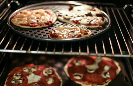 Family Pizza Night - Bakemaster Pizza Crisper