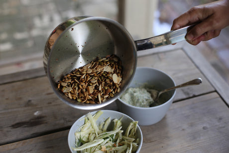 Crunchy Nut Sprinkle Recipe with Fiskars All Steel