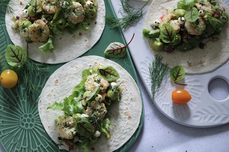 Grilled Prawn Tacos