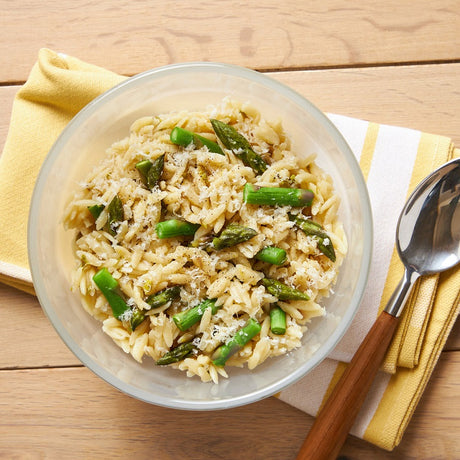 Anyday Cookware Recipe: Lemon Orzo with Asparagus