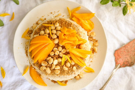 Christmas Dessert: Australian Mango and Macadamia Spiced Ice Cream Cake