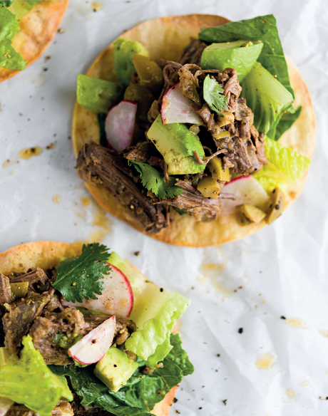 Mexican Shredded Beef Brisket Tacos