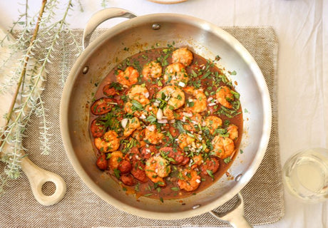 Garlic and Chorizo Prawns Recipe