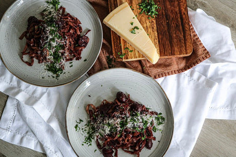 Red Wine Fettucine