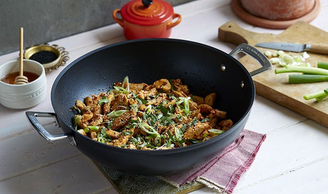 30-Minute Sticky Chilli Chicken with Toasted Sesame Seeds and Spring Onions