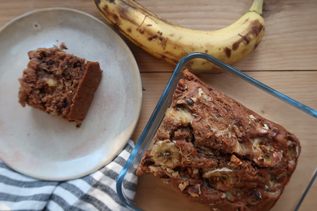 Vegan and Refined Sugar-Free Banana Bread