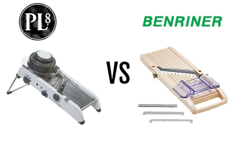 Benriner Jumbo Mandoline vs Progressive PL8 Professional Mandoline