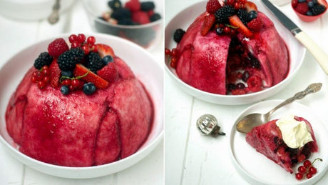 Fruity Summer Pudding Featuring the Mason Cash White Pudding Basin