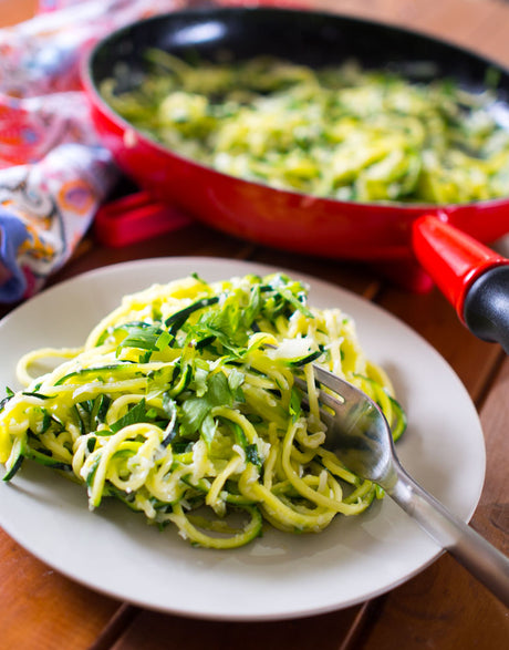 Zucchini Noodles with a Buttery Sauce