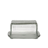 Academy Hemingway Glass Butter Dish - Image 01