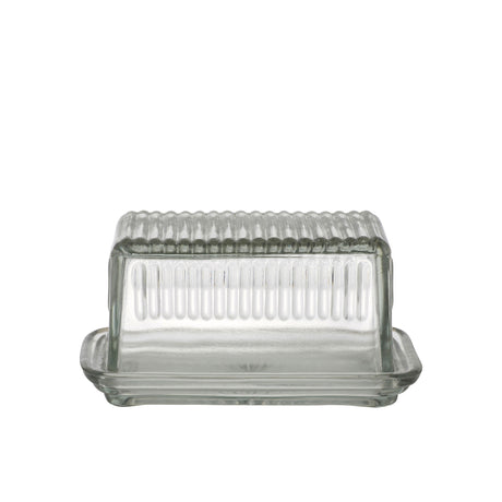 Academy Hemingway Glass Butter Dish - Image 01