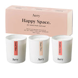 Aery Living Aromatherapy Votive Candle Gift Set of 3 Happy Space - Image 05