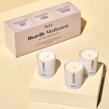 Aery Living Aromatherapy Votive Candle Gift Set of 3 Heavily Meditated - Image 03