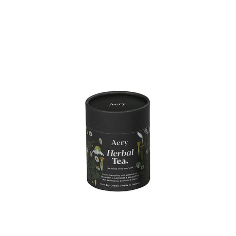 Aery Living Botanical Green Soy Wax Candle 200g Herbal Tea - Image 01