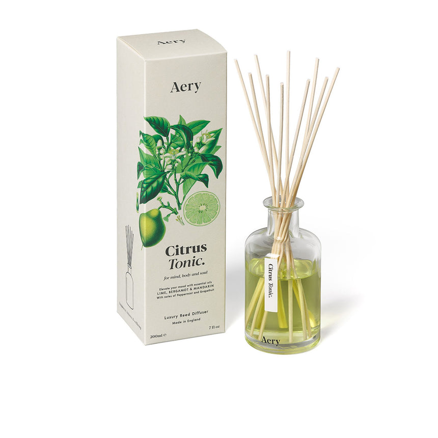 Aery Living Botanical Reed Diffuser 200ml Citrus Tonic - Image 03