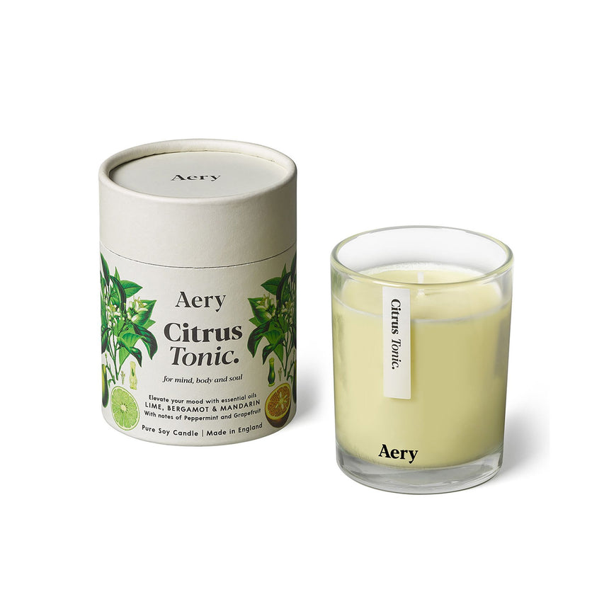 Aery Living Botanical Soy Wax Candle 200g Citrus Tonic - Image 03