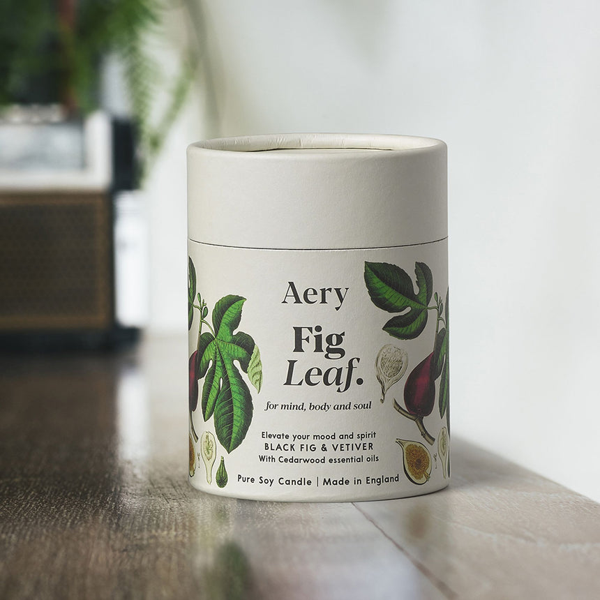 Aery Living Botanical Soy Wax Candle 200g Fig Leaf - Image 02