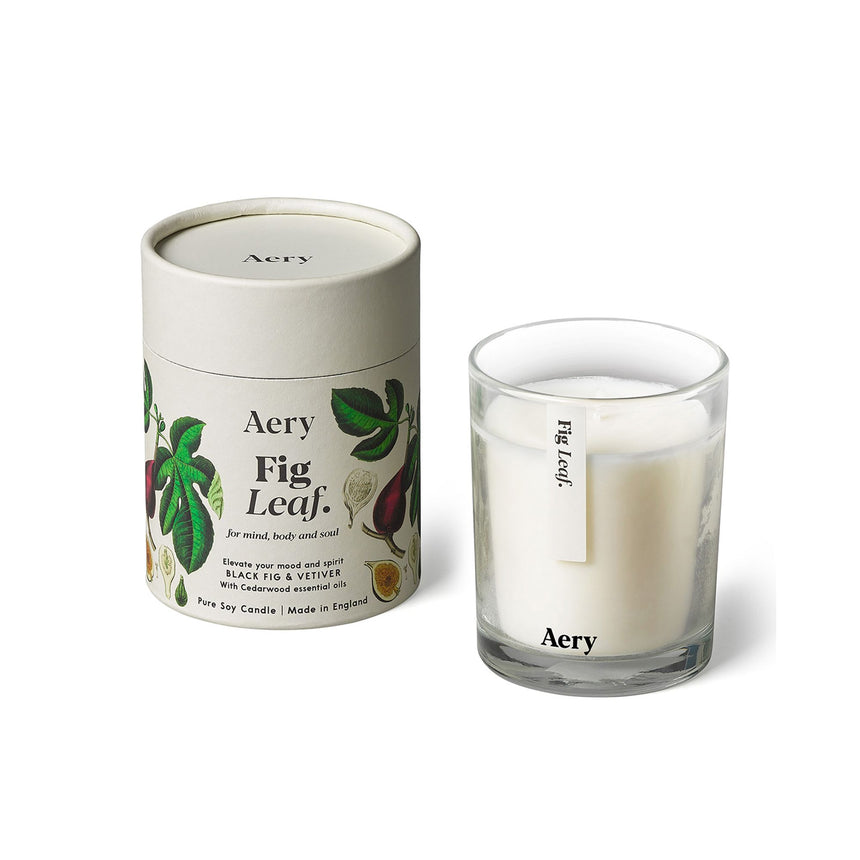 Aery Living Botanical Soy Wax Candle 200g Fig Leaf - Image 03