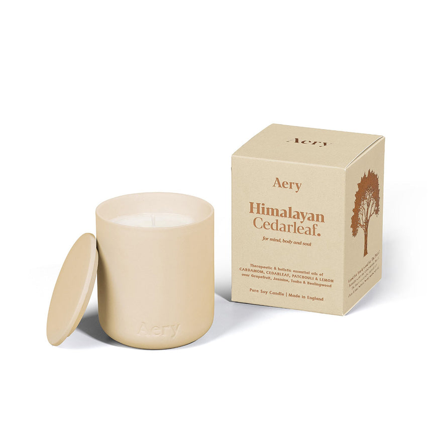 Aery Living Fernweh Candle with Lid 280g Himalayan Cedarleaf - Image 02