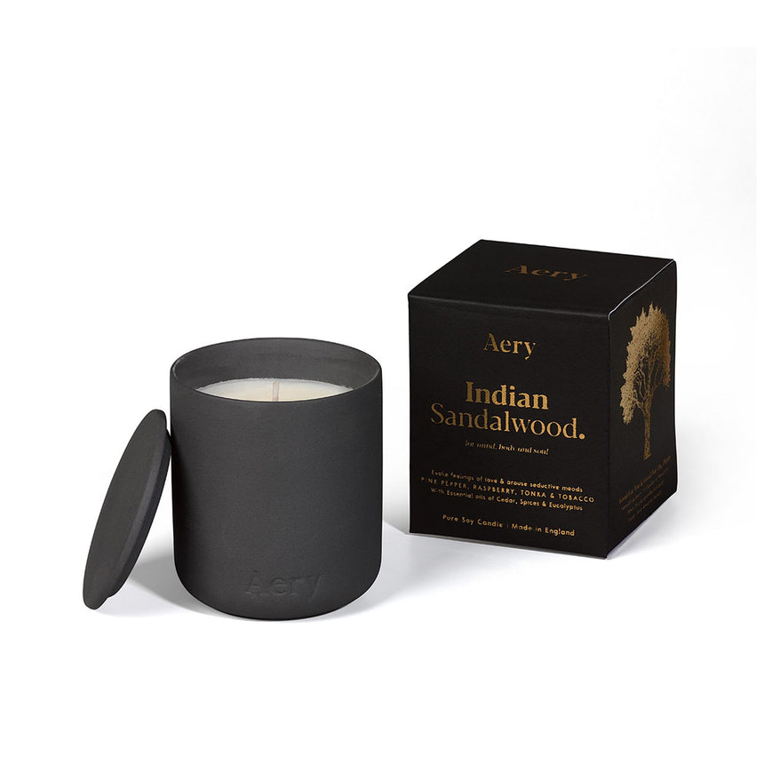 Aery Living Fernweh Candle with Lid 280g Indian Sandalwood - Image 02