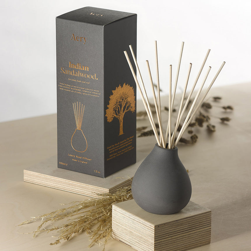 Aery Living Fernweh Reed Diffuser 200ml Indian Sandalwood - Image 03