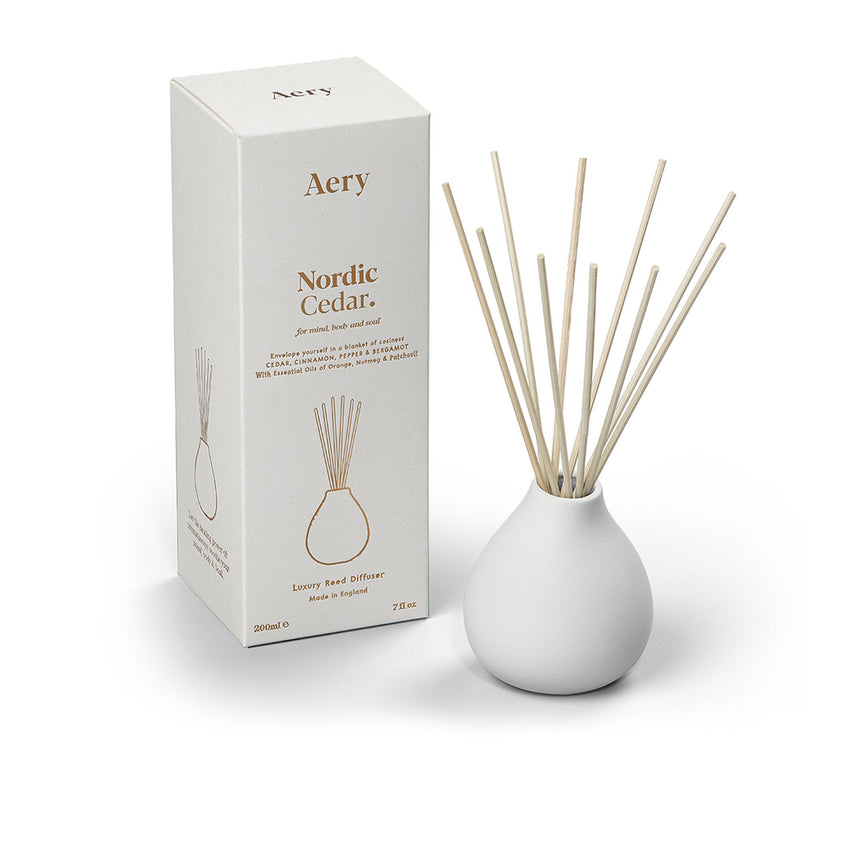 Aery Living Fernweh Reed Diffuser 200ml Nordic Cedar - Image 02