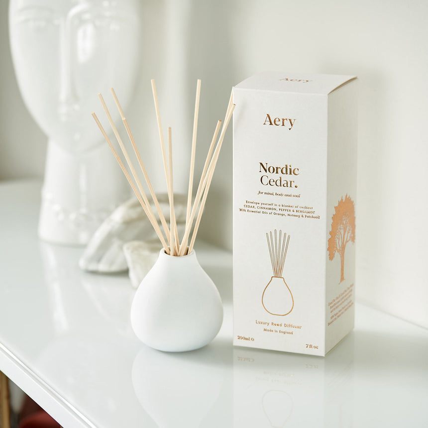 Aery Living Fernweh Reed Diffuser 200ml Nordic Cedar - Image 04