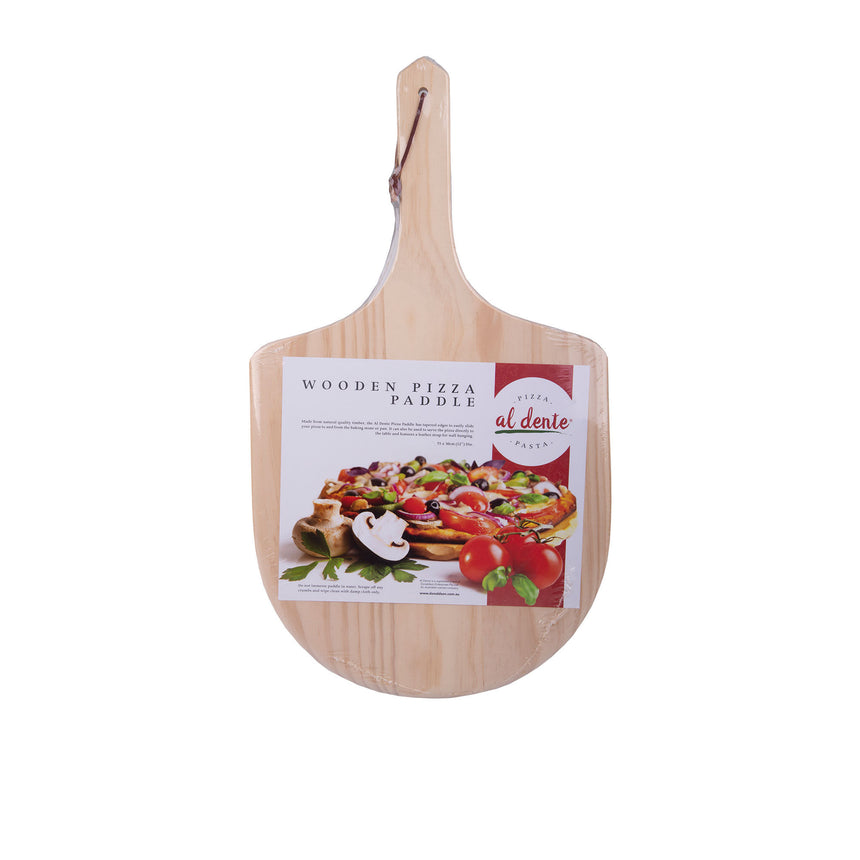 Al Dente Wood Pizza Paddle 55x30cm - Image 02