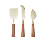 Amalfi Acacia Cheese Knife Set 3pc - Image 01