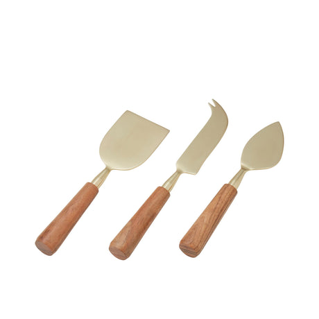 Amalfi Acacia Cheese Knife Set 3pc - Image 02