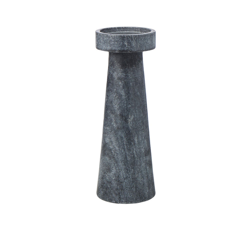 Amalfi Blythe Candle Holder 20cm Grey - Image 01