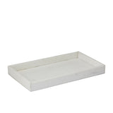 Amalfi Cararra Tray 22.5x40cm White - Image 01