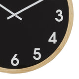 Amalfi Leonard Wall Clock 61cm Black - Image 03