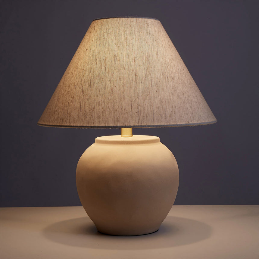 Amalfi Stone Effect Table Lamp - Image 02