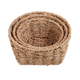 Amalfi Woven Seagrass Basket Set 3pc - Image 03