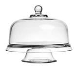 Anchor Hocking Presence 4 in 1 Cake Stand and Dome 33cm - Image 01