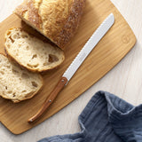 Laguiole by Andre Verdier Debutant Bread Knife Olive Wood - Image 02