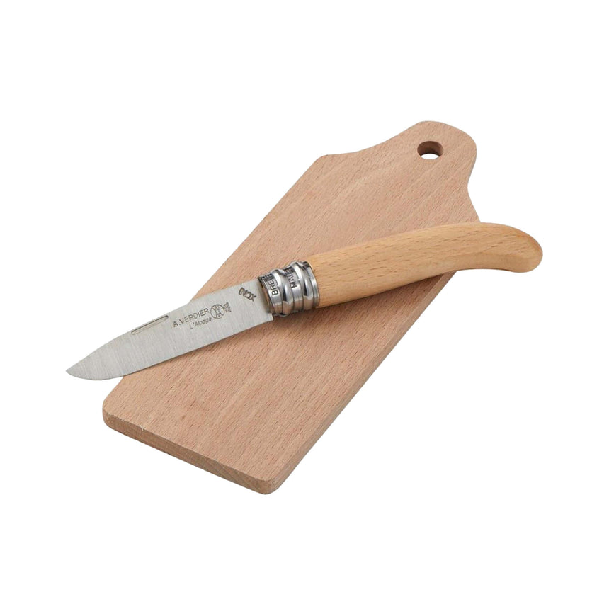 Laguiole Andre Verdier Picnic Chopping Board and Folding Knife 21cm - Image 01