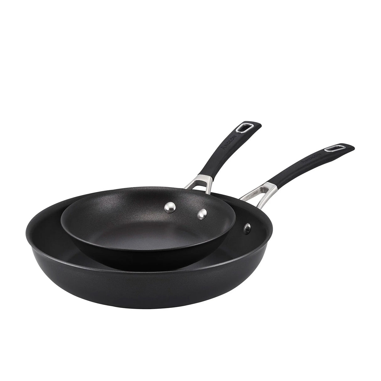 Anolon Synchrony 2 Piece Non Stick Skillet Set 22cm & 30cm - Image 02