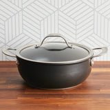 Anolon X Seartech Non-Stick Casserole with Lid 24cm 3.8 Litre - Image 02