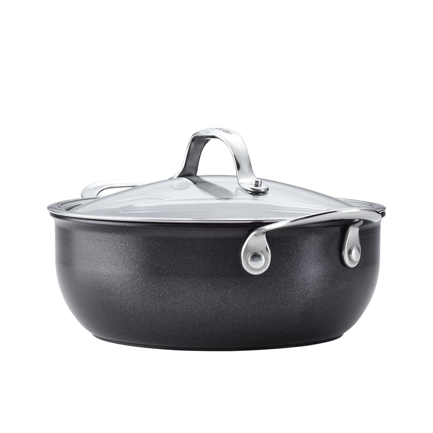 Anolon X Seartech Non-Stick Casserole with Lid 24cm 3.8 Litre - Image 04