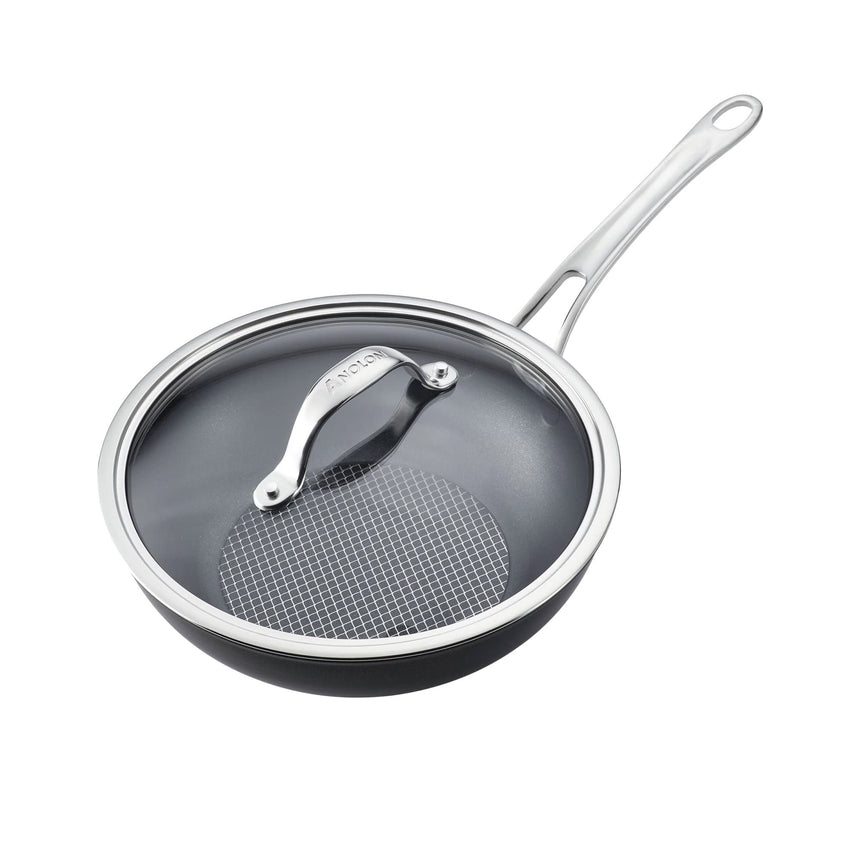 Anolon X Seartech Non-Stick Stirfry with Lid 25cm - Image 04