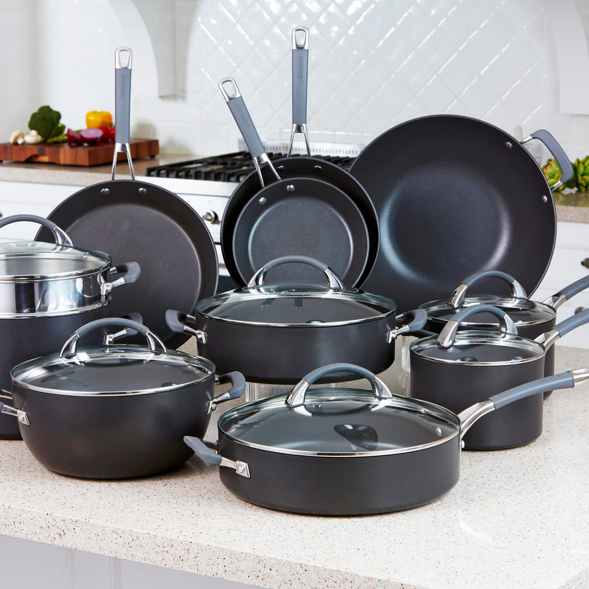 Anolon Endurance+ Open French Skillet Twin Pack 20cm and 26cm - Image 02