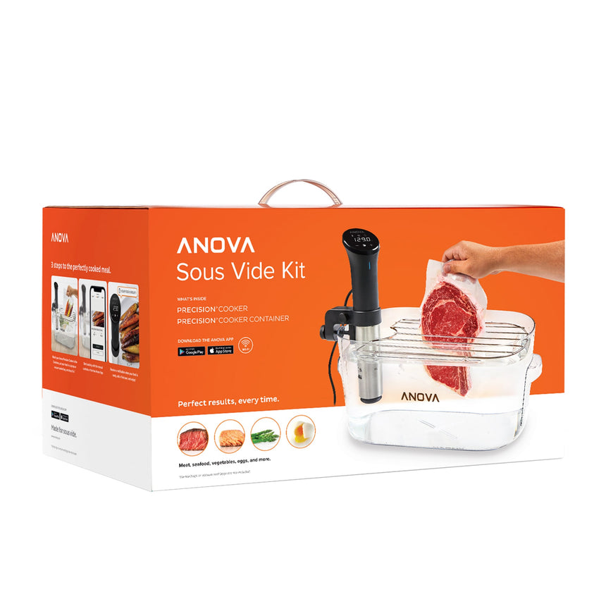 Anova Sous Vide Kit Cooker and Container Bundle - Image 04